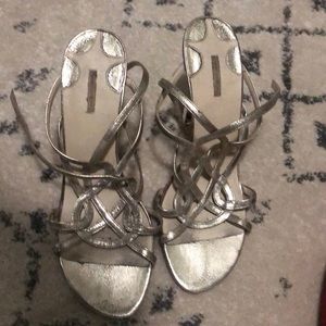 Max studio strapped shoes